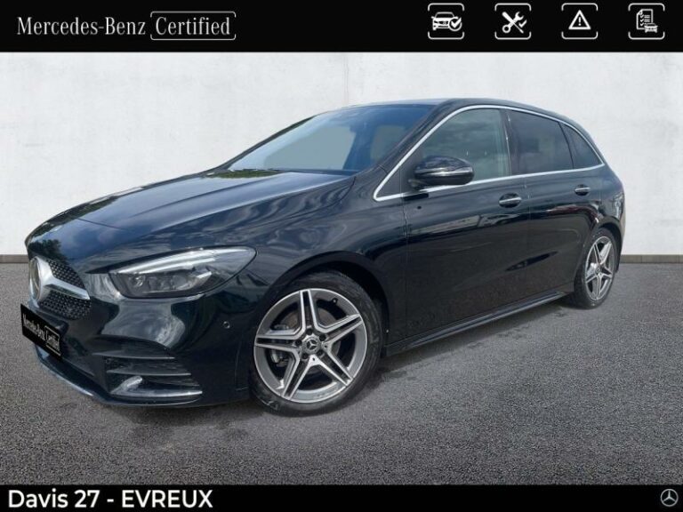 MERCEDES-BENZ-Classe B 200 163ch AMG Line Edition 7G-DCT 9cv Noir cosmos métallisé-EVREUX-1