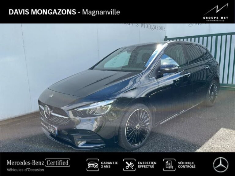 MERCEDES-BENZ-Classe B 250 e 163+109ch AMG Line 8G-DCT Noir cosmos métallisé-MAGNANVILLE-1