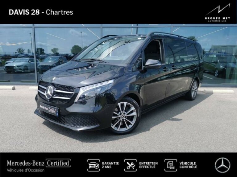 MERCEDES-BENZ-Classe V 300 d Extra-Long  Avantgarde 9G-Tronic Noir obsidienne métallisé-FONTENAY SUR EURE-1