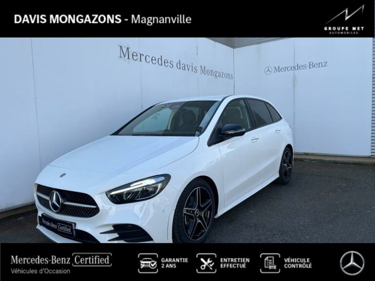MERCEDES-BENZ-Classe B 200d 150ch AMG Line 8G-DCT Blanc polaire-MAGNANVILLE-1