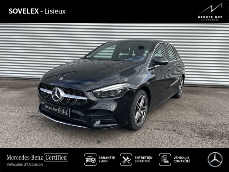 MERCEDES-BENZ-Classe B 250 e 160+102ch AMG Line Edition 8G-DCT Noir cosmos métallisé-GLOS-1
