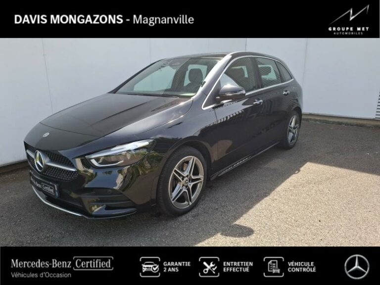 MERCEDES-BENZ-Classe B 250 e 163+109ch AMG Line 8G-DCT Noir cosmos métallisé-MAGNANVILLE-1