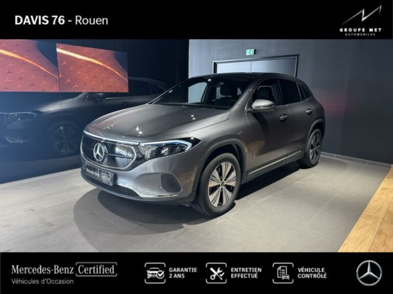 MERCEDES-BENZ-EQA 250+ 190ch Progressive Line Gris montagne métallisé-ROUEN-1