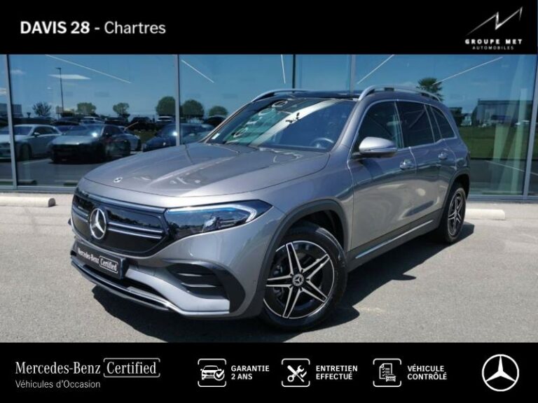 MERCEDES-BENZ-EQB 250+ 190ch AMG Line Gris montagne métallisé-FONTENAY SUR EURE-1